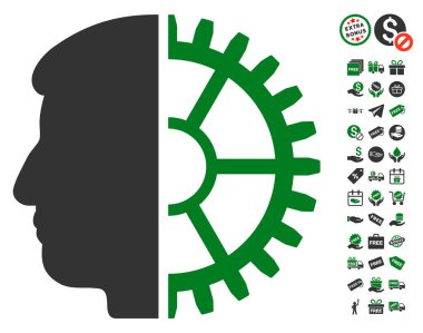 Ücretsiz Bonus ile Android kafa simgesi