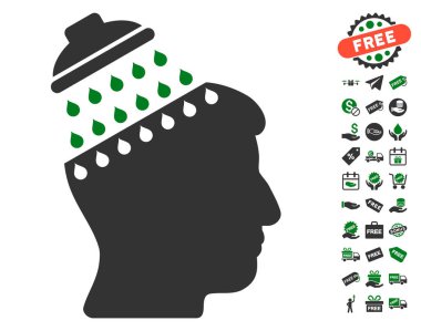 Beyin duş simgesi ücretsiz bonus