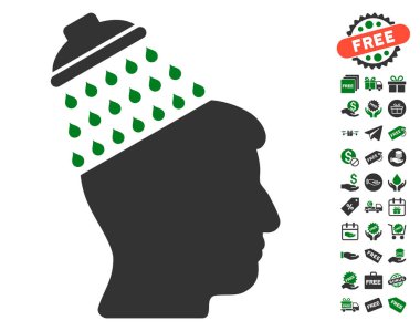 Beyin duş simgesi ücretsiz bonus