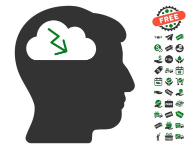 Beyin fırtınası simgesi ücretsiz bonus