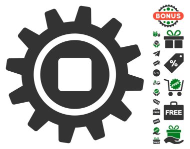 COG simgesi ücretsiz bonus