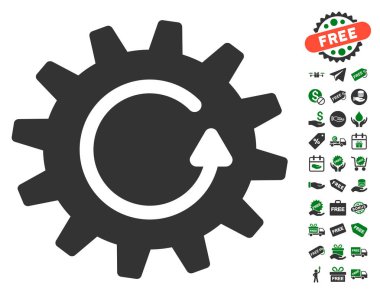 Karikatür döndürme simgesi ücretsiz bonus