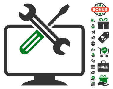 Bilgisayar araçlar simgesi ücretsiz bonus