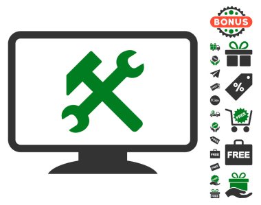 Masaüstü ayarları simgesi ücretsiz bonus