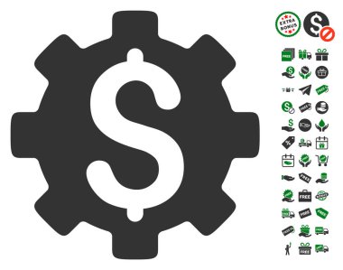 Ücretsiz Bonus ile Geliştirme maliyet simgesi