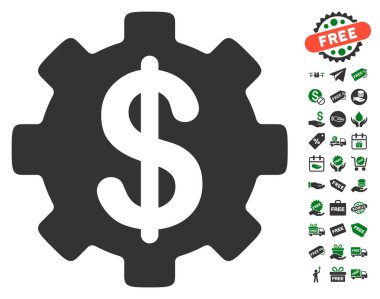 Ücretsiz Bonus ile Geliştirme maliyet simgesi