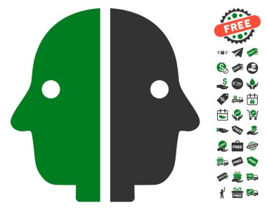 Çift yüzlü simgesi ücretsiz bonus