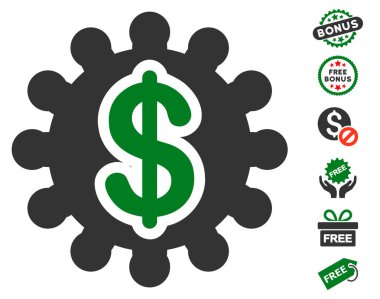 Mali seçenekleri dişli simgesini ücretsiz bonus