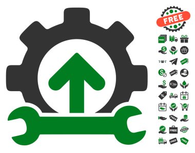 Dişli entegrasyon Araçları simgesini ücretsiz bonus