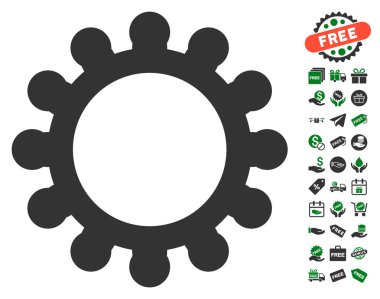 Dişli simgesini ücretsiz bonus