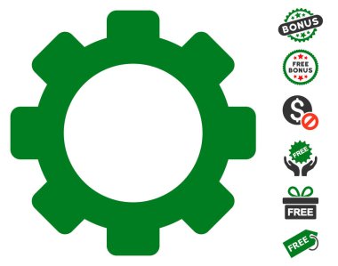 Dişli simgesini ücretsiz bonus