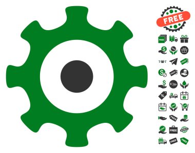 Dişli simgesini ücretsiz bonus