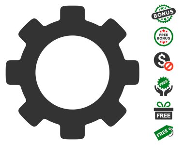 Dişli simgesini ücretsiz bonus