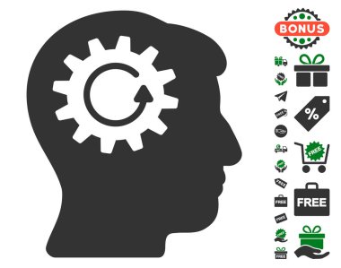 Döndürme simgesi ücretsiz bonus kafa dişli