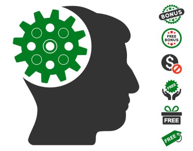 Simge ile ücretsiz Bonus kafa dişli