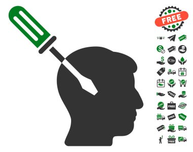 Akıl tornavida simgesi ücretsiz Bonus ile ayarlama