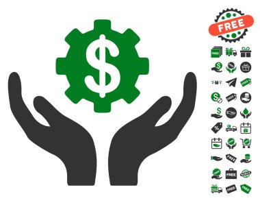 Ücretsiz Bonus ile bakım fiyat simgesi