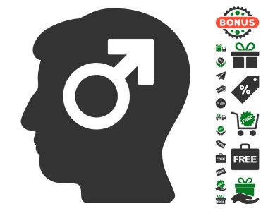 Zihin kudret simgesi ücretsiz bonus