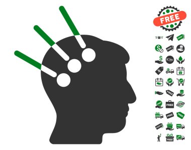 Sinirsel arayüz simgesi ücretsiz bonus