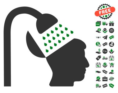 Açık fikirli duş simgesi ücretsiz bonus