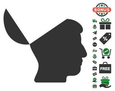 Açık fikirli simgesi ücretsiz bonus