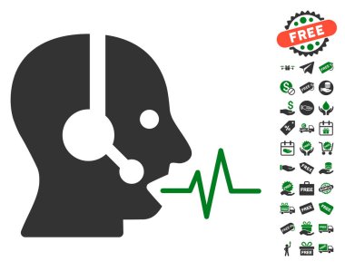 Operatör konuşma simgesini ücretsiz bonus