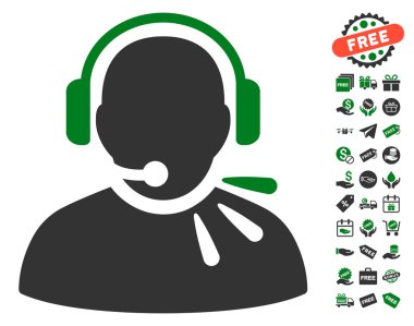 Operatör konuşma simgesini ücretsiz bonus