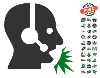 Operatör konuşma simgesini ücretsiz bonus