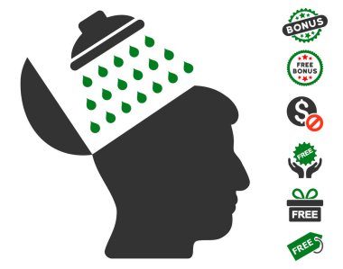 Propaganda beyin duş simgesi ücretsiz bonus