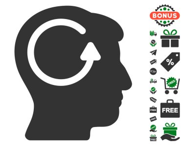 Baş bellek simgesi ücretsiz Bonus ile yenileme