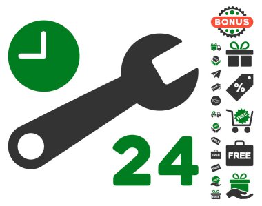 Servis saatleri simgesi ücretsiz bonus