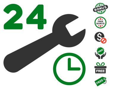 Servis saatleri simgesi ücretsiz bonus