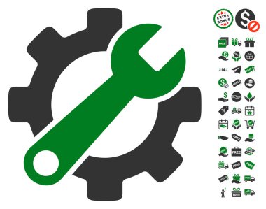 Ücretsiz Bonus simgesiyle hizmet araçları