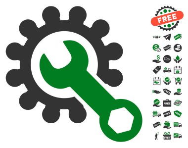 Ücretsiz Bonus simgesiyle hizmet araçları
