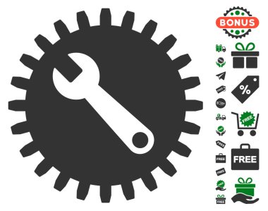 Ücretsiz Bonus simgesiyle hizmet araçları