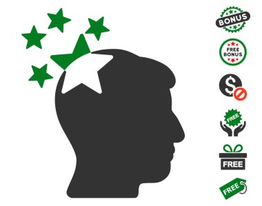 Yıldız kafa simgesi ücretsiz Bonus ile vurmak