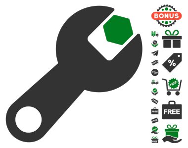 İngiliz anahtarı simgesini ücretsiz bonus