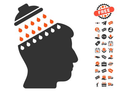 Beyin duş simgesi ücretsiz bonus