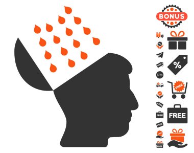 Beyin duş simgesi ücretsiz bonus