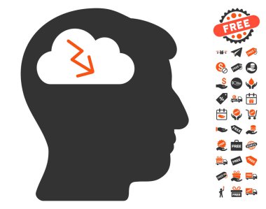 Beyin fırtınası simgesi ücretsiz bonus