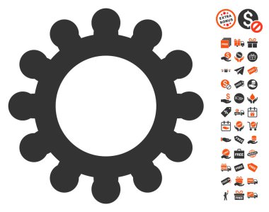 COG simgesi ücretsiz bonus