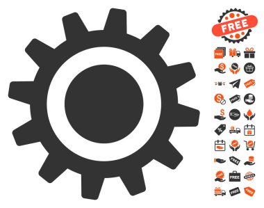 COG simgesi ücretsiz bonus