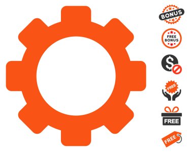 Dişli simgesini ücretsiz bonus