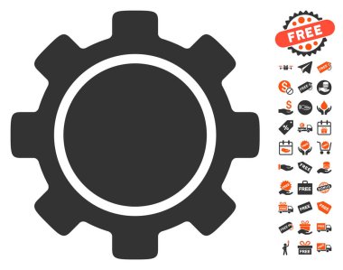 Dişli simgesini ücretsiz bonus