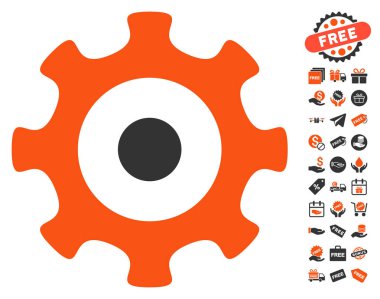 Dişli simgesini ücretsiz bonus