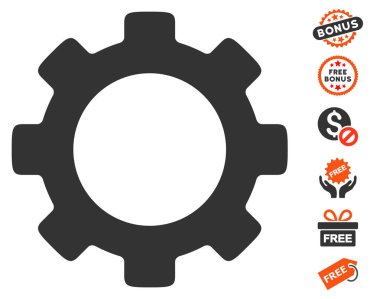 Dişli simgesini ücretsiz bonus