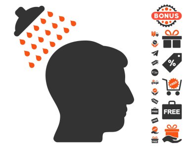 Simge ile ücretsiz Bonus kafa duş