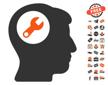 Kafa simgesi ücretsiz Bonus ile anahtar