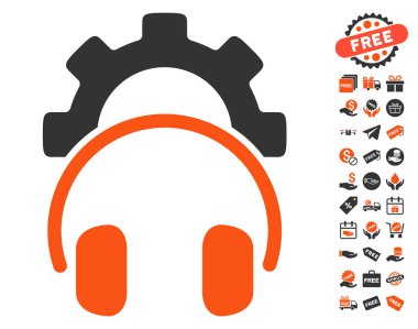 Kulaklık yapılandırma dişli simgesini ücretsiz bonus