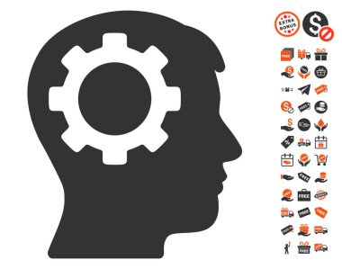 Akıl dişli simgesini ücretsiz bonus